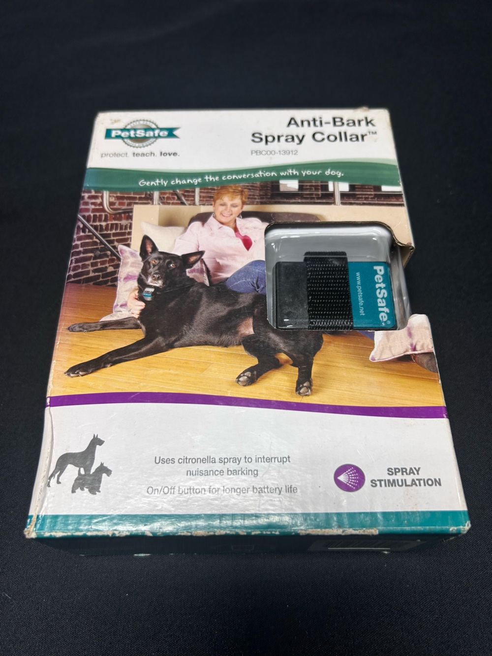 NEW PetSafe Anti-Bark Spray Collar for Dogs Citronella Spray Type PBC00-13912
